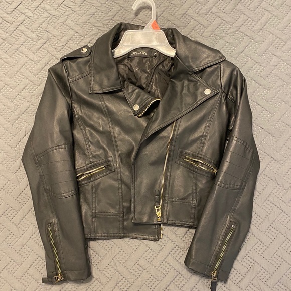 Leather Jacket (girls jacket) - Picture 1 of 4